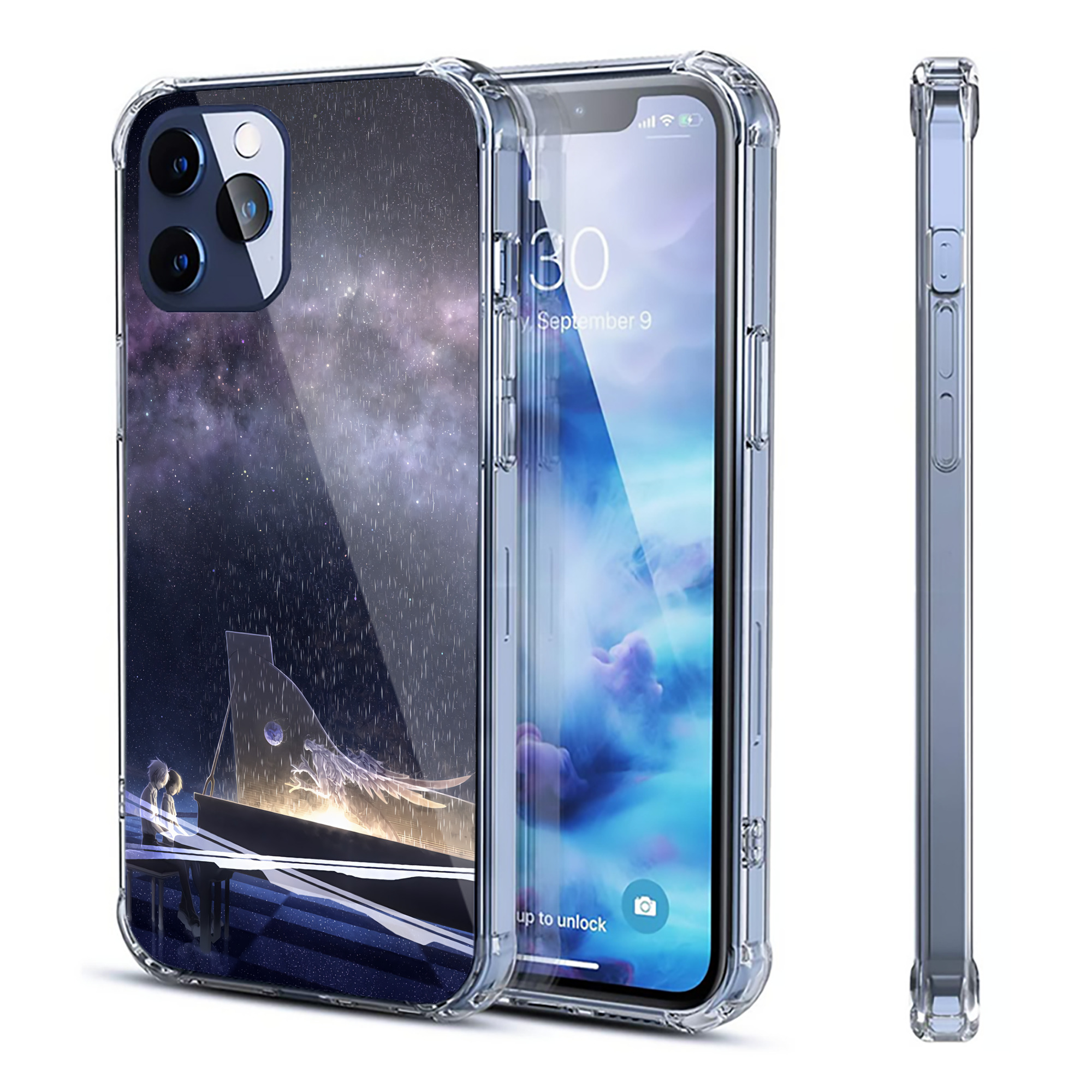 （画像用） EVA 新世紀エヴァンゲリオン 【iPhone 12シリーズ対応】透明スマホケース（クリアソフトケース）